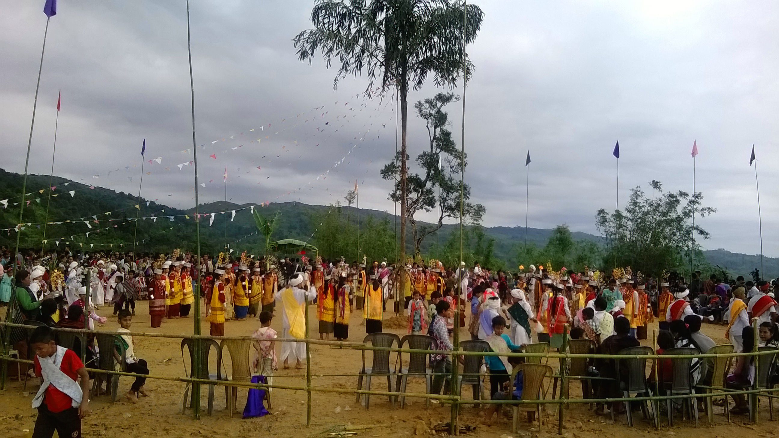 Extension of Playground for Cultural Activities at Diengsiar village 